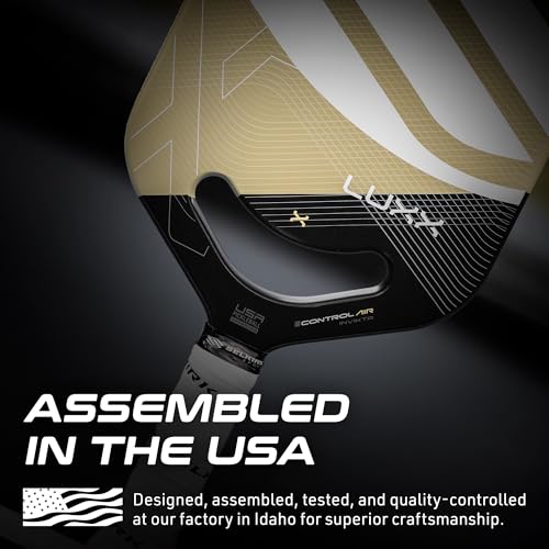 Selkirk LUXX Control Pickleball Paddle | Carbon Fiber Paddle with Polypropylene X7 Core | Designed for Unmatched Control and Added Power