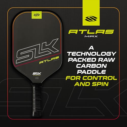 Selkirk Sport Atlas Pickleball Paddle | SLK Raw Carbon Fiber Pickleball Paddle Set | The Perfect Starter for Any Upcoming Pickleball Player