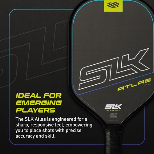 Selkirk Sport Atlas Pickleball Paddle | SLK Raw Carbon Fiber Pickleball Paddle Set | The Perfect Starter for Any Upcoming Pickleball Player