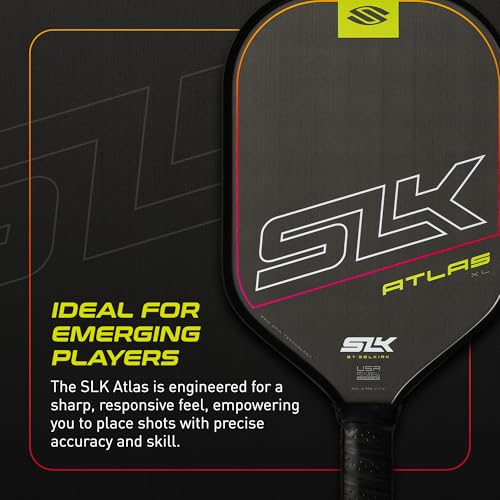 Selkirk Sport Atlas Pickleball Paddle | SLK Raw Carbon Fiber Pickleball Paddle Set | The Perfect Starter for Any Upcoming Pickleball Player