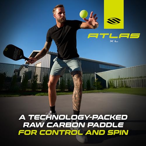 Selkirk Sport Atlas Pickleball Paddle | SLK Raw Carbon Fiber Pickleball Paddle Set | The Perfect Starter for Any Upcoming Pickleball Player