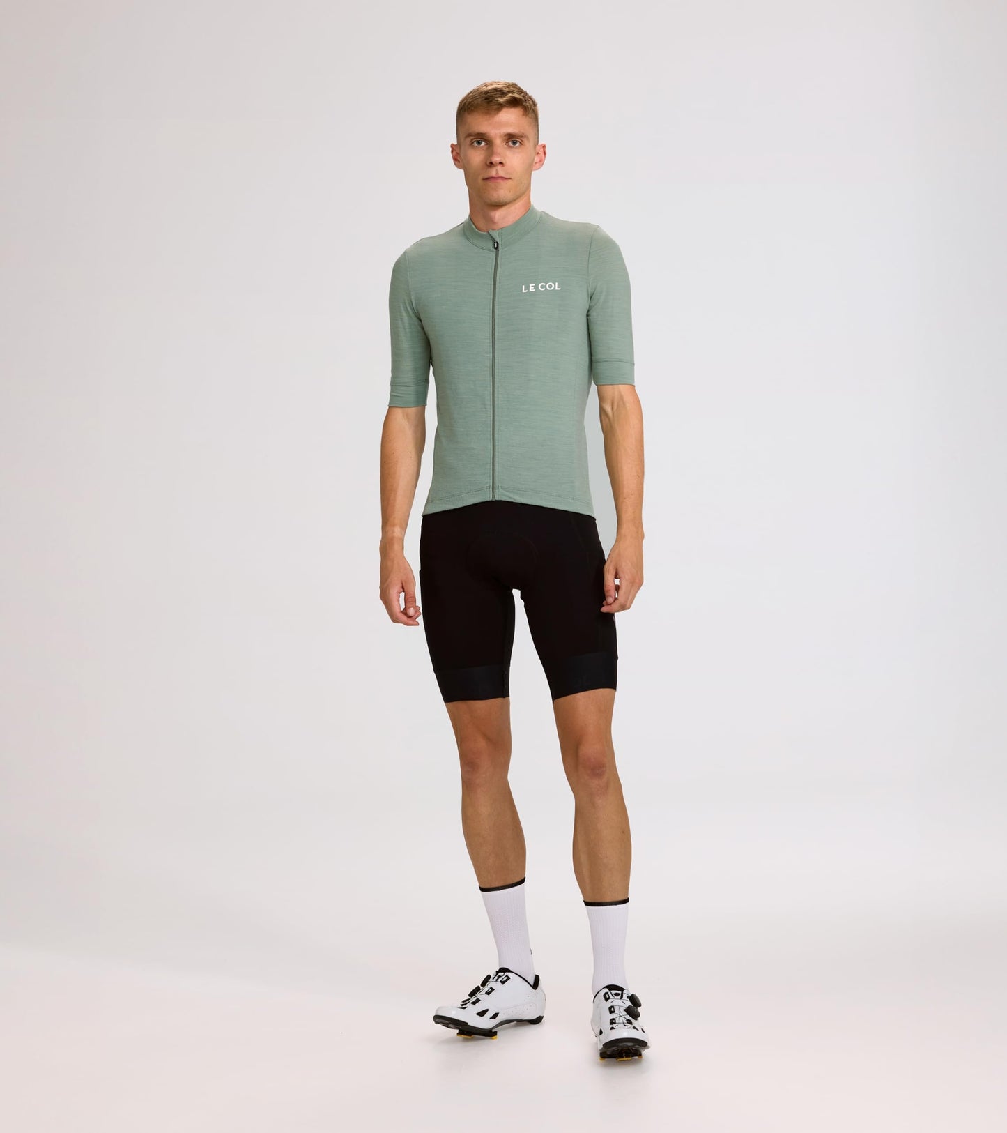 ARC Men's Merino Cycling Jersey | Italian Merino Blend Jersey | Temperature Regulating, Fast Wicking, Quick Dry |S-XL