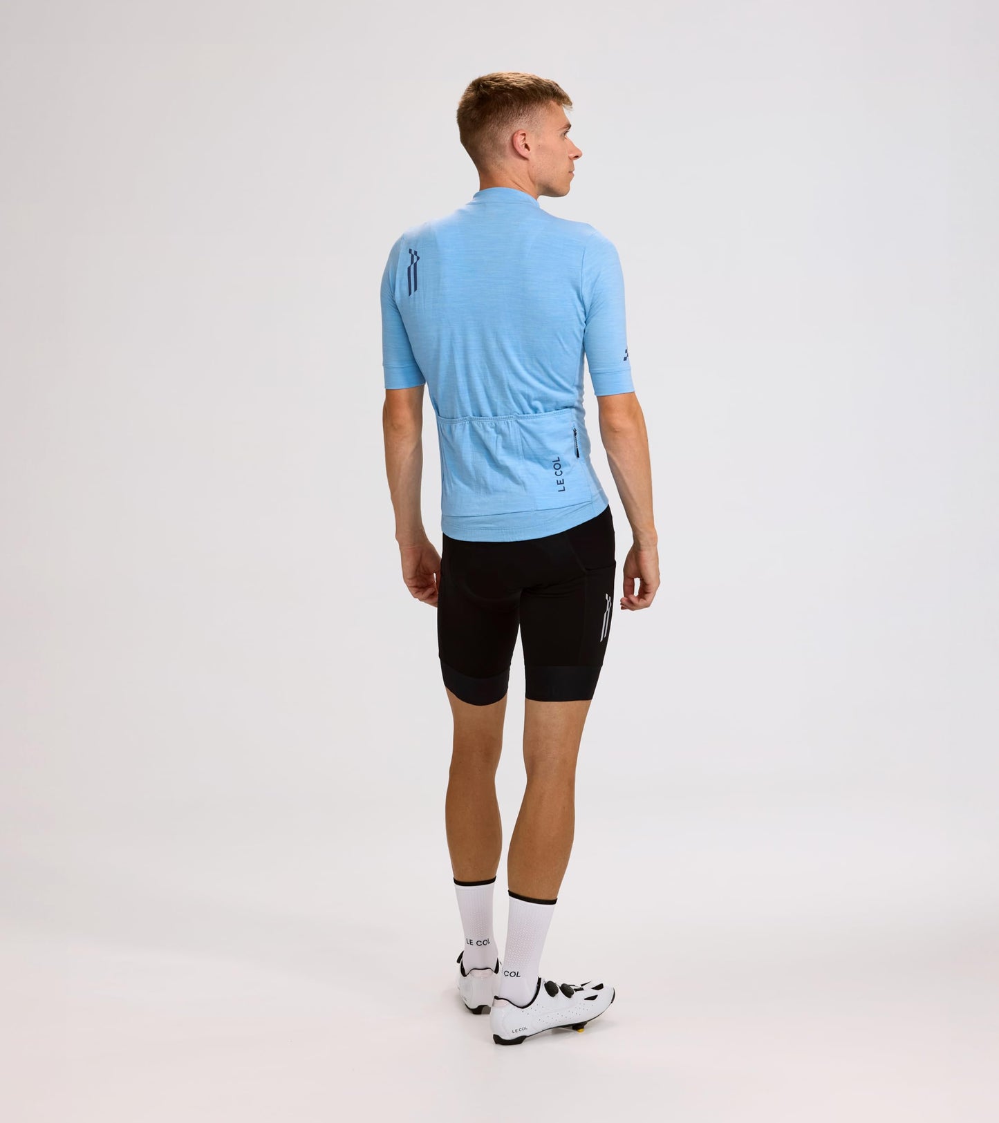 ARC Men's Merino Cycling Jersey | Italian Merino Blend Jersey | Temperature Regulating, Fast Wicking, Quick Dry |S-XL
