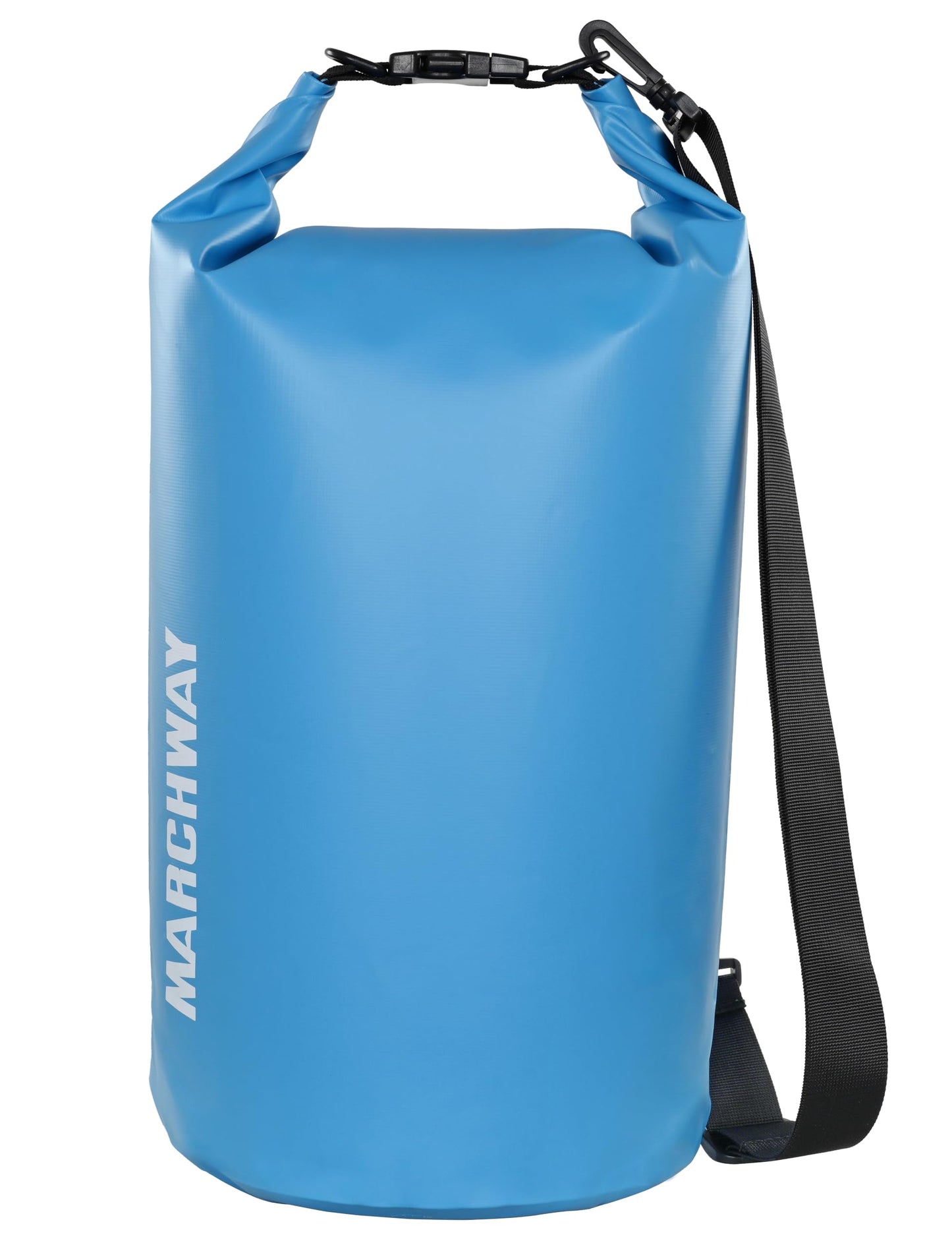 MARCHWAY Floating Waterproof Dry Bag Backpack 5L/10L/20L/30L/40L, Roll Top Sack Keeps Gear Dry for Kayaking, Rafting, Boating, Swimming, Camping, Hiking, Beach, Fishing