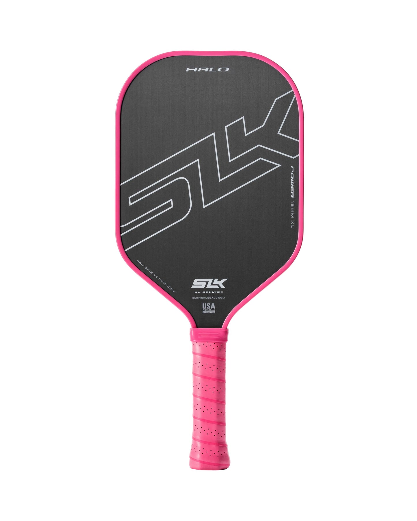 Selkirk Sport SLK Halo Raw Carbon Fiber Pickleball Paddle | Designed in The USA | Choose from The T700 Raw Carbon Fiber Power, The 18k Ultraweave Control, or The Kevlar Linkweave Thermoformed Pro