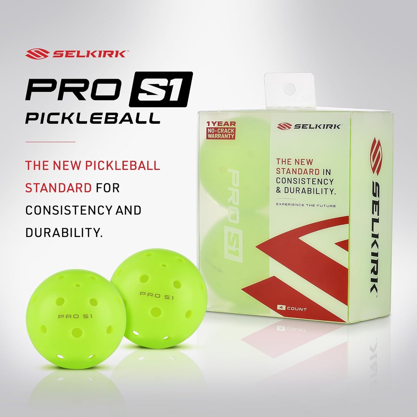 Selkirk Sport SLK Helix Pro Grooves Pickleball Paddle & Pro S1 12pk Pickleball Ball Bundle