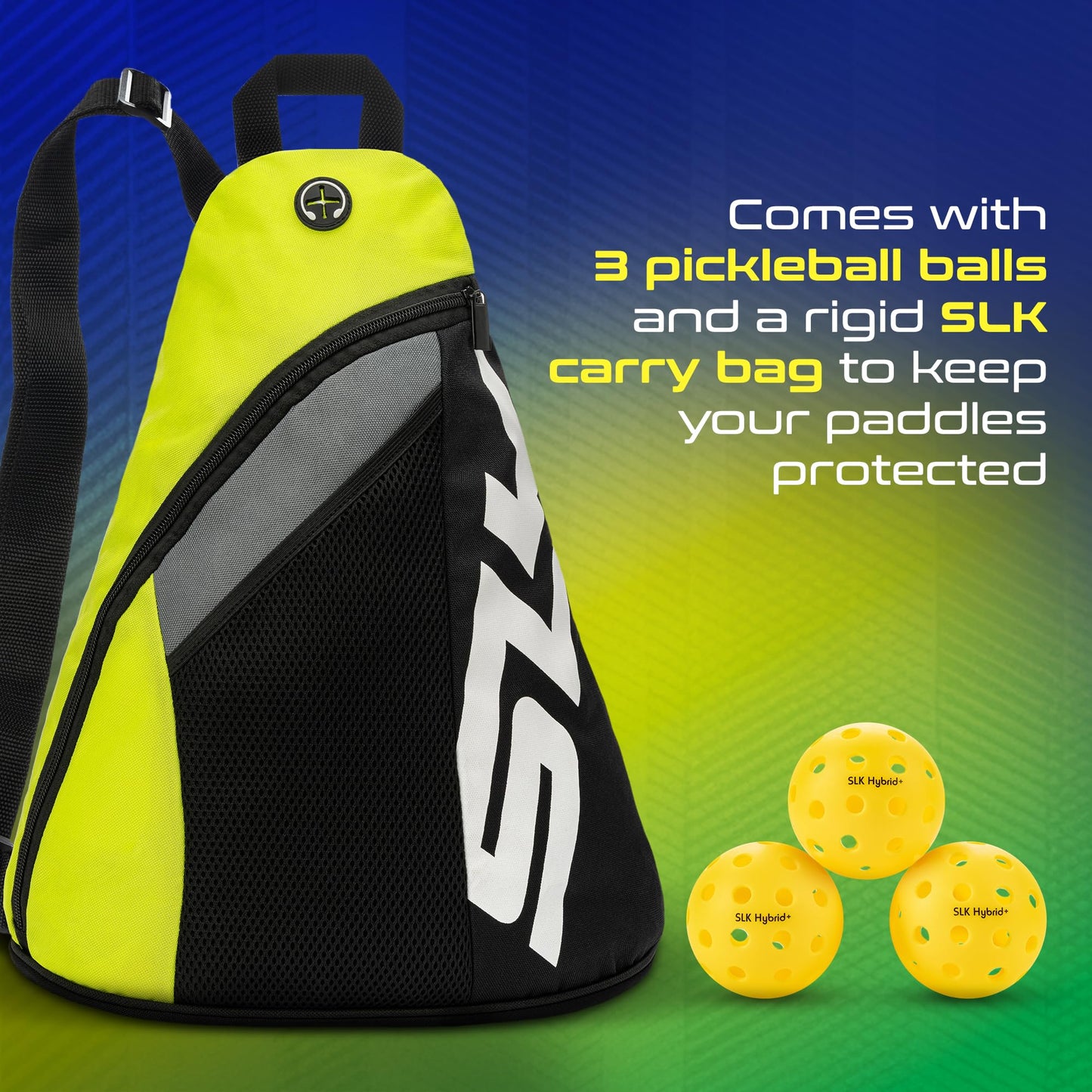 Selkirk Sport Pickleball Paddles Set of 2 | Designed in The USA | Choose The SLK Neo Graphite, SLK Neo Fiberglass Pickleball Set or SLK Atlas Pickleball Bundle