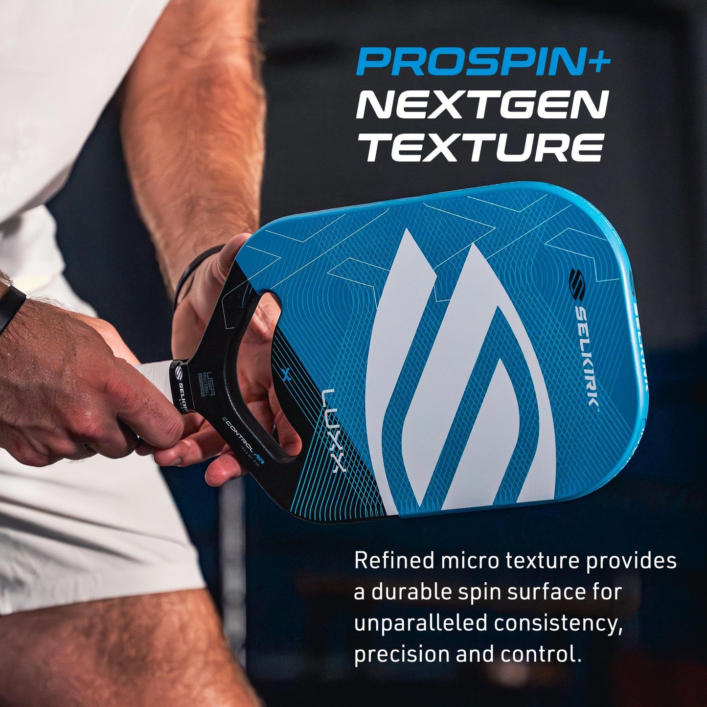 Selkirk LUXX Control Pickleball Paddle | Carbon Fiber Paddle with Polypropylene X7 Core | Designed for Unmatched Control and Added Power