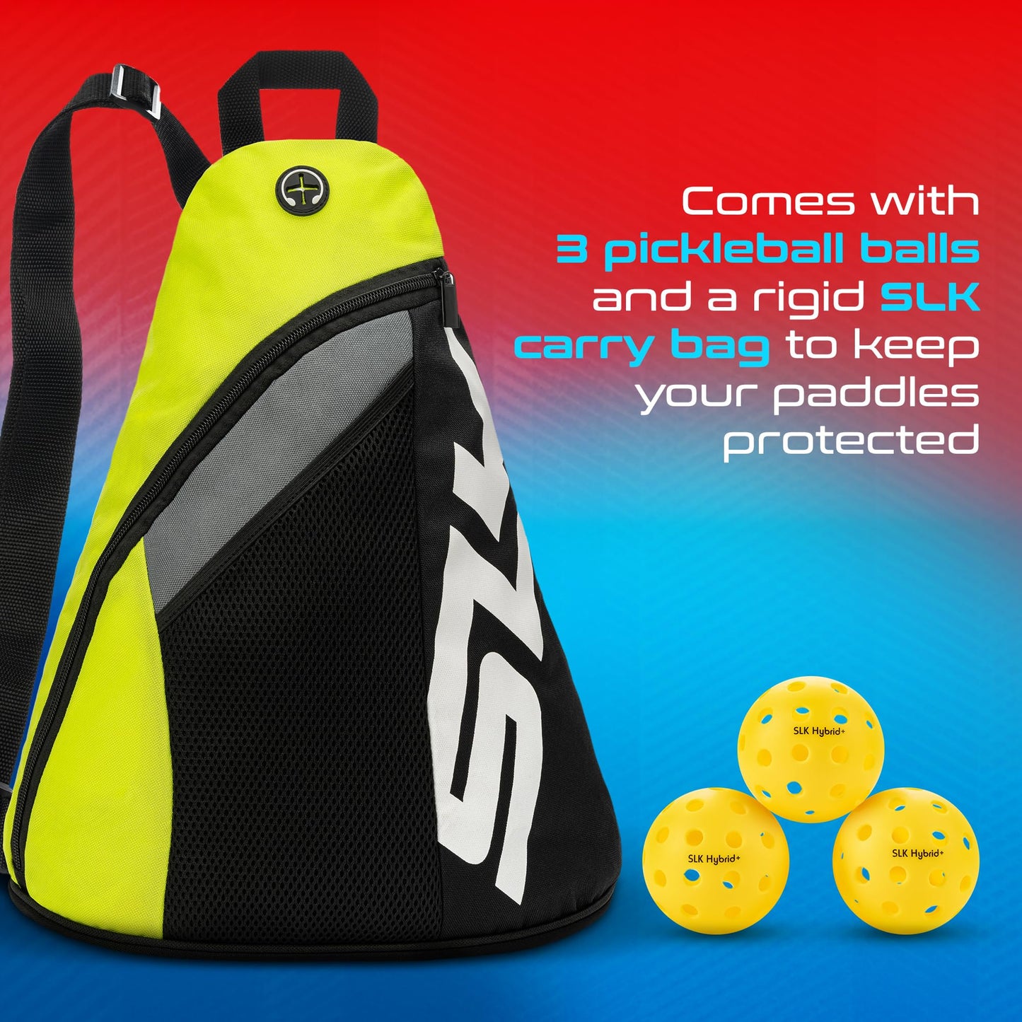Selkirk Sport Pickleball Paddles Set of 2 | Designed in The USA | Choose The SLK Neo Graphite, SLK Neo Fiberglass Pickleball Set or SLK Atlas Pickleball Bundle