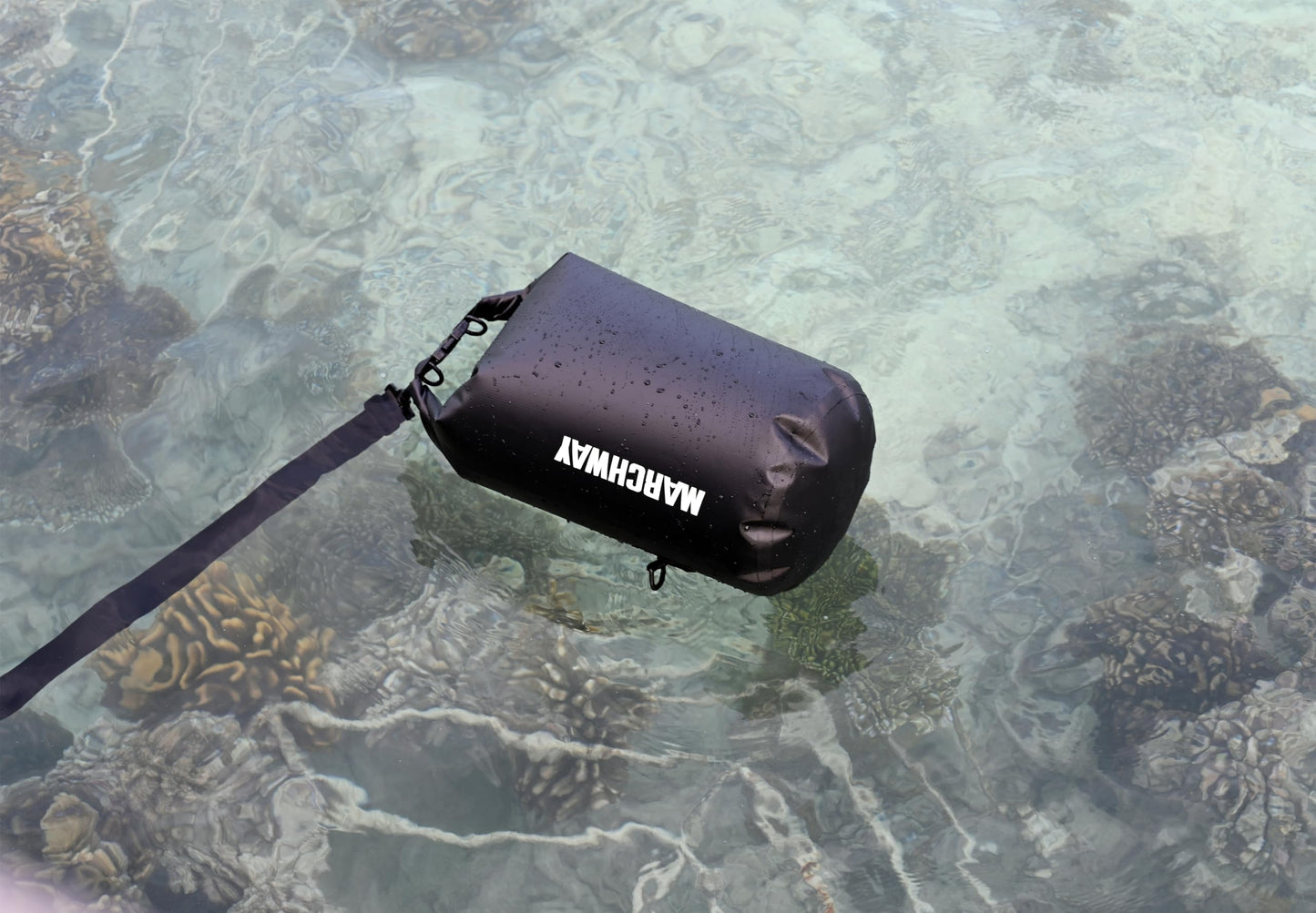 MARCHWAY Floating Waterproof Dry Bag Backpack 5L/10L/20L/30L/40L, Roll Top Sack Keeps Gear Dry for Kayaking, Rafting, Boating, Swimming, Camping, Hiking, Beach, Fishing