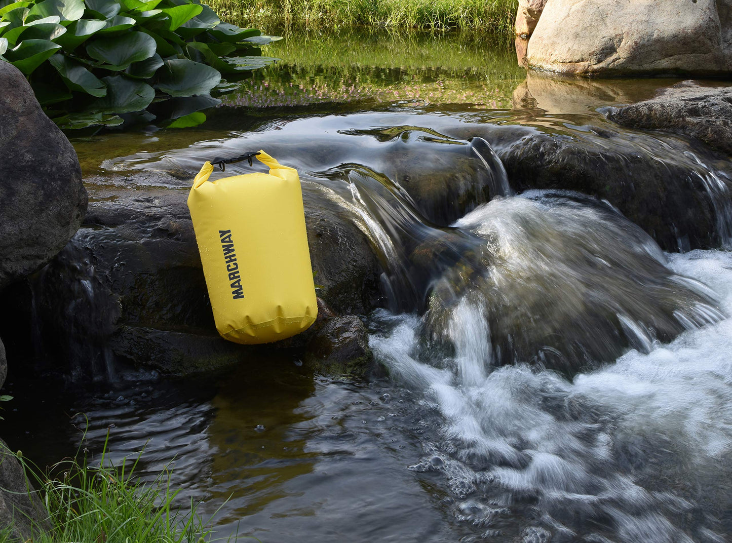 MARCHWAY Floating Waterproof Dry Bag Backpack 5L/10L/20L/30L/40L, Roll Top Sack Keeps Gear Dry for Kayaking, Rafting, Boating, Swimming, Camping, Hiking, Beach, Fishing