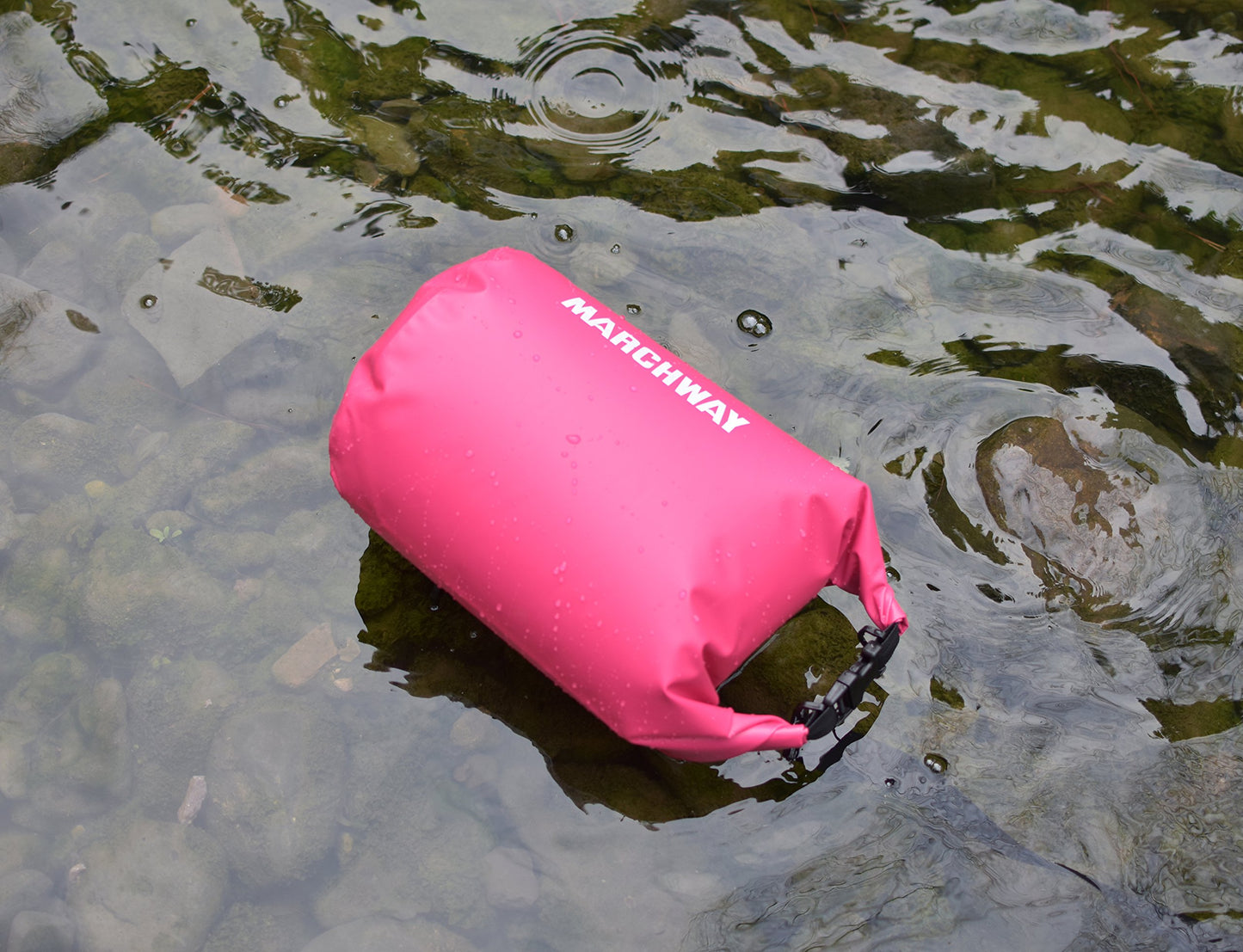 MARCHWAY Floating Waterproof Dry Bag Backpack 5L/10L/20L/30L/40L, Roll Top Sack Keeps Gear Dry for Kayaking, Rafting, Boating, Swimming, Camping, Hiking, Beach, Fishing