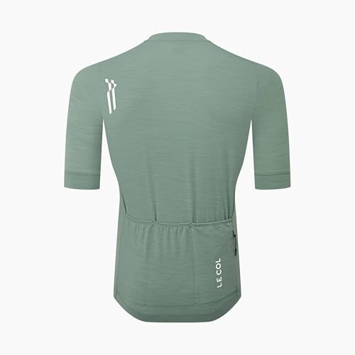 ARC Men's Merino Cycling Jersey | Italian Merino Blend Jersey | Temperature Regulating, Fast Wicking, Quick Dry |S-XL