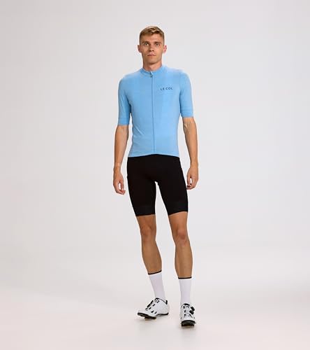ARC Men's Merino Cycling Jersey | Italian Merino Blend Jersey | Temperature Regulating, Fast Wicking, Quick Dry |S-XL