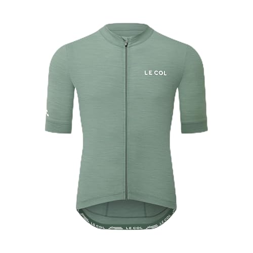 ARC Men's Merino Cycling Jersey | Italian Merino Blend Jersey | Temperature Regulating, Fast Wicking, Quick Dry |S-XL