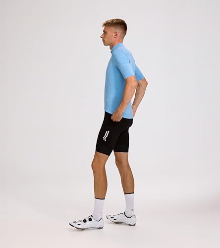 ARC Men's Merino Cycling Jersey | Italian Merino Blend Jersey | Temperature Regulating, Fast Wicking, Quick Dry |S-XL