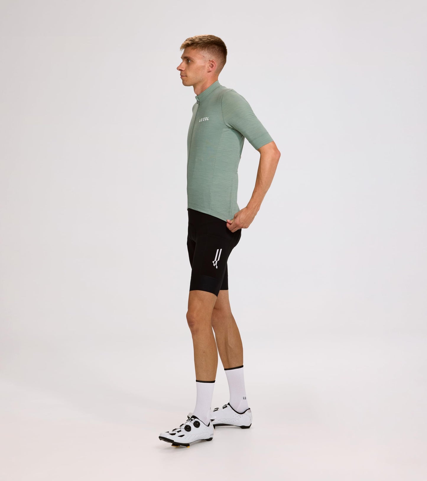 ARC Men's Merino Cycling Jersey | Italian Merino Blend Jersey | Temperature Regulating, Fast Wicking, Quick Dry |S-XL