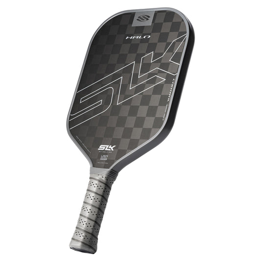Selkirk Sport SLK Halo Raw Carbon Fiber Pickleball Paddle | Designed in The USA | Choose from The T700 Raw Carbon Fiber Power, The 18k Ultraweave Control, or The Kevlar Linkweave Thermoformed Pro