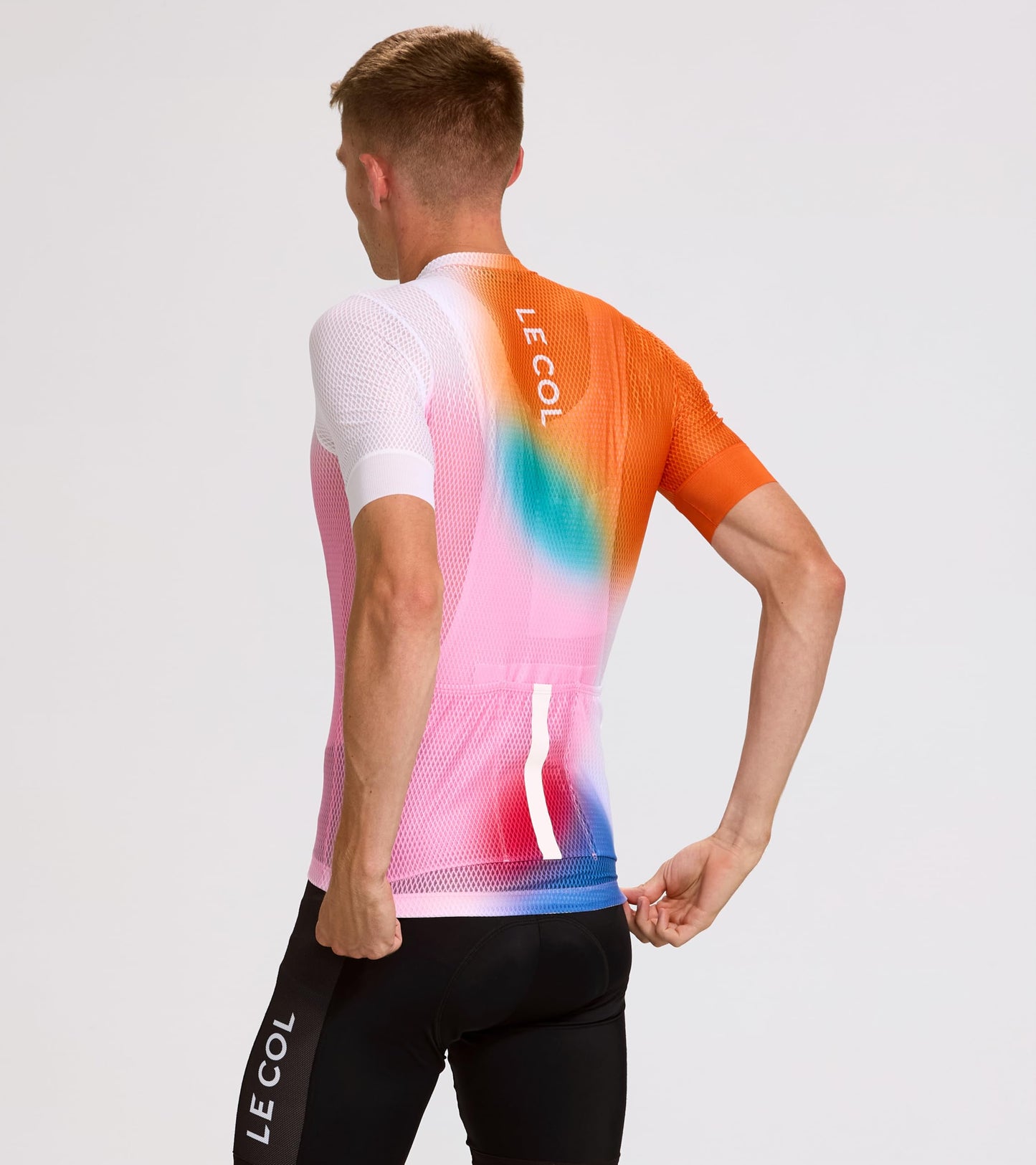 Men's Pro Air Lightweight Jersey | Short Sleeve Cycling Shirt | Lightweight Brethable | Mesh Construction | S - XL