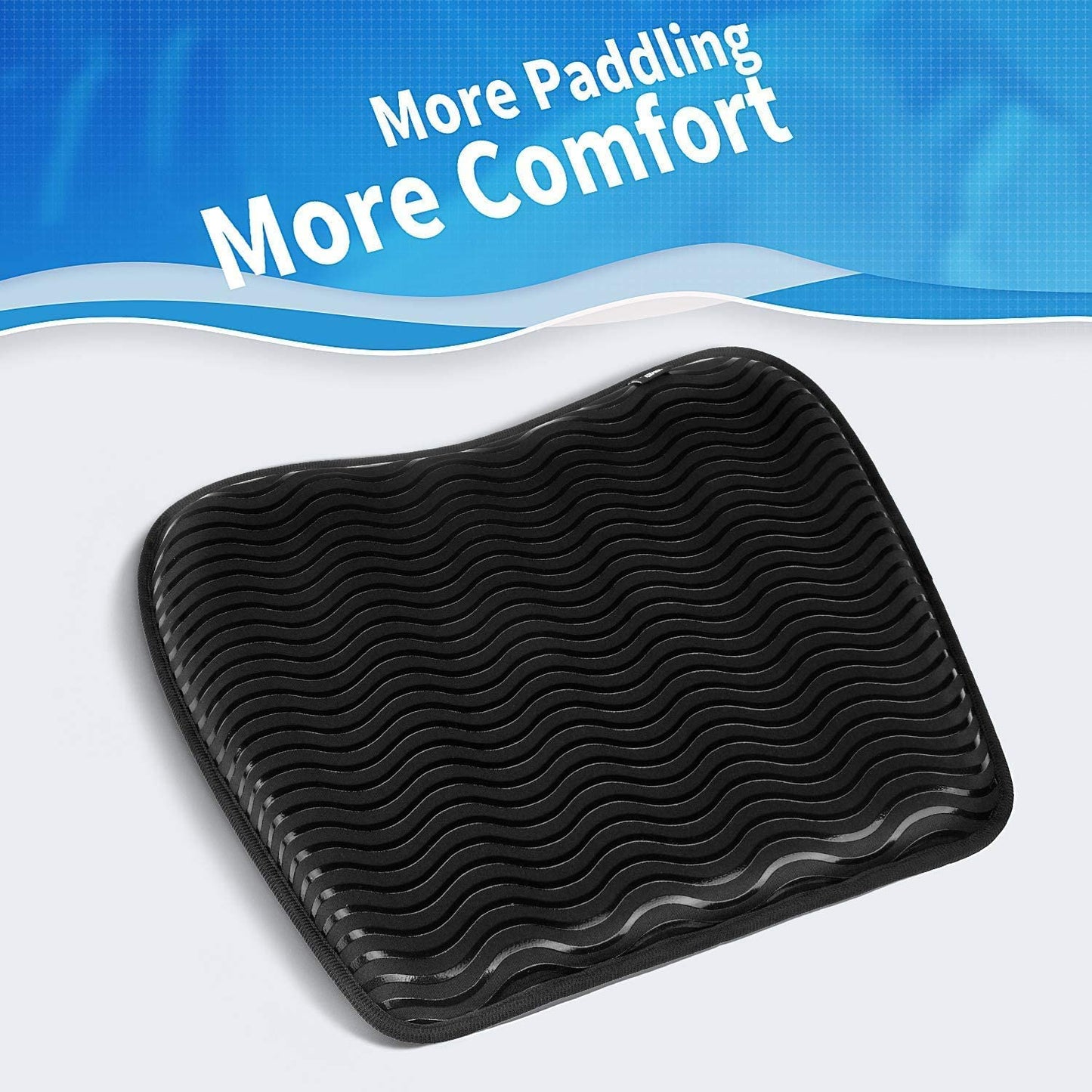 Anti Slip Kayak Seat Cushion for Kayaking,Canoeing,Drifting,Rafting,Fishing and More(15" L 12.2" W 1.02" H)