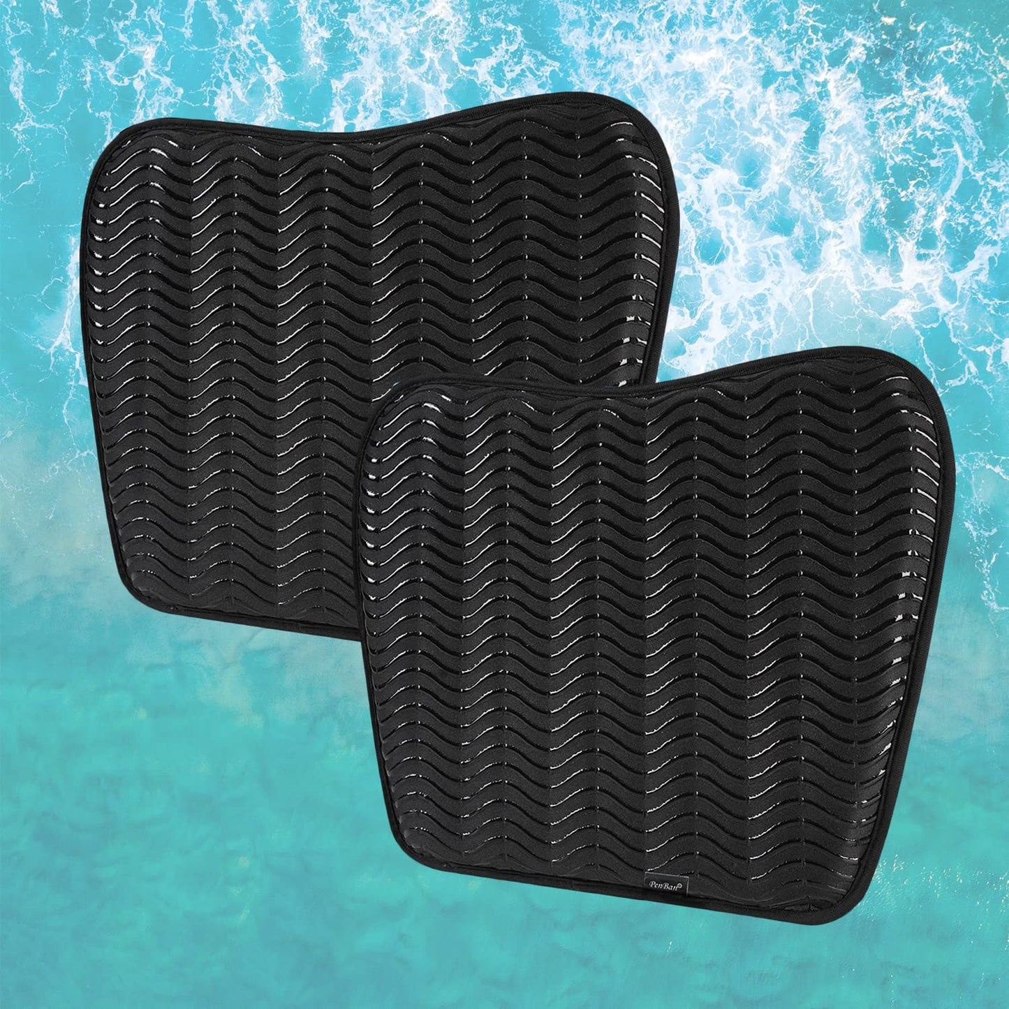 Anti Slip Kayak Seat Cushion for Kayaking,Canoeing,Drifting,Rafting,Fishing and More(15" L 12.2" W 1.02" H)