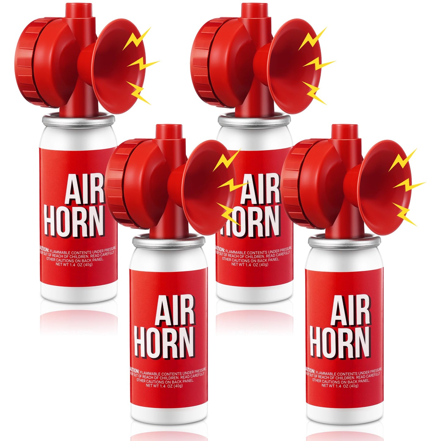 Saillong 1.4oz Boat Air Horn for Safety, Loud Marine Air Horns Can, Mini Small Blow Fog Bear Air Horn, Emergency Use for Sporting Events, Boat, Animal Alarm, Meet Us Coast Guard